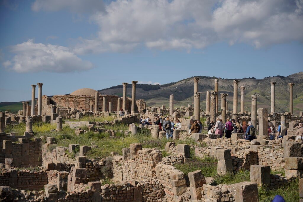 Djemila, roman city in Algeria